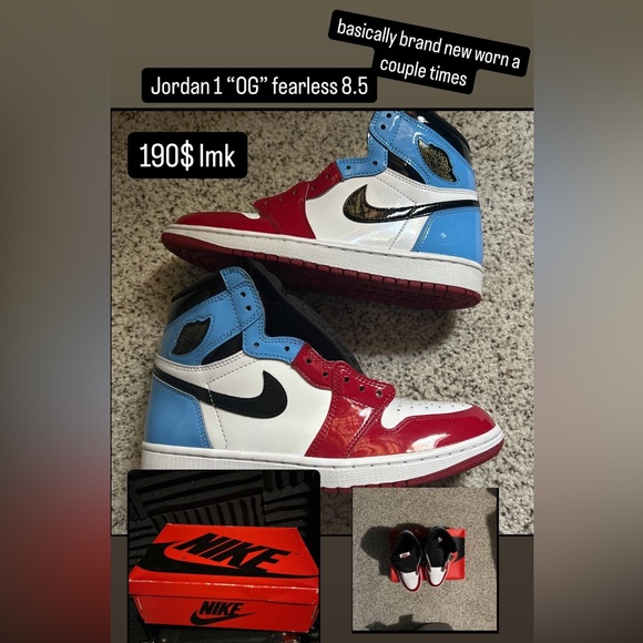 Jordan Other - fearless jordan 1